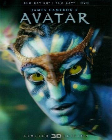 James Cameron Avatar 3D 2D en dvd (blu-ray tweedehands film), CD & DVD, Ophalen of Verzenden