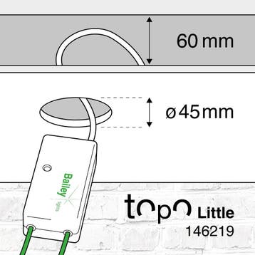Bailey Topo Kleine 12V Led Transformator 0-50W Dimbaar -, Verzenden, Nieuw