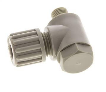 8x6mm & G1/8'' Pp L-Vorm Knelfitting Buitendraad Banjo Bout, Verzenden, Nieuw