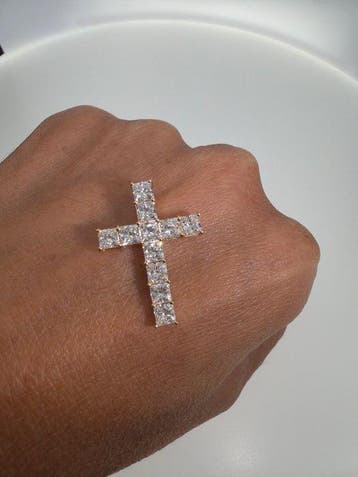 Zonder minimumprijs - Hanger - 14 karaat Geel goud - 3.03ct.
