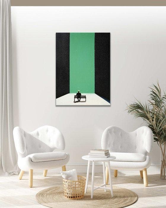 Clelia - Gateway to Inner Silence, Antiquités & Art, Art | Peinture | Moderne