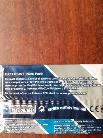 Pokémon - 5 Booster pack - Pokémon Prize Pack Series, Nieuw