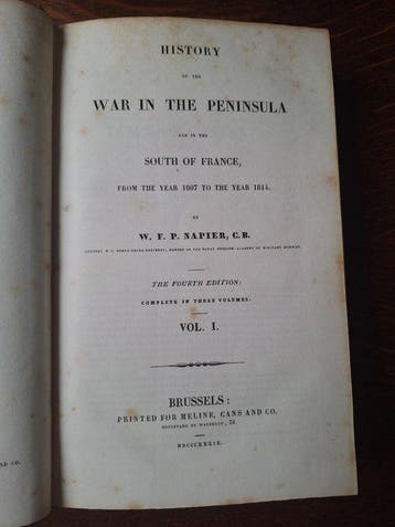 W. F. P. Napier - History of the War in the Peninsula and in