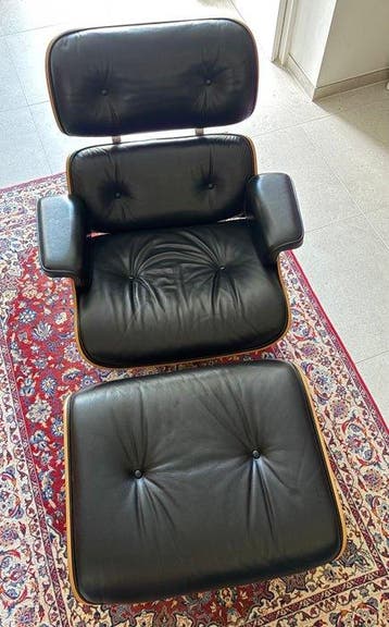 Vitra - Charles & Ray Eames - Fauteuil avec repose-pied (2)
