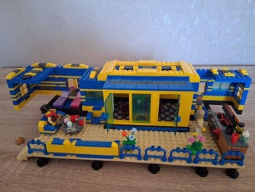 Lego MOC (My own creation) - Camion caravane, Nieuw