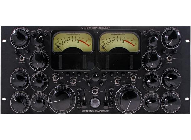 Shadow Hills Industries Mastering Compressor, TV, Hi-fi & Vidéo, Appareils professionnels, Enlèvement ou Envoi