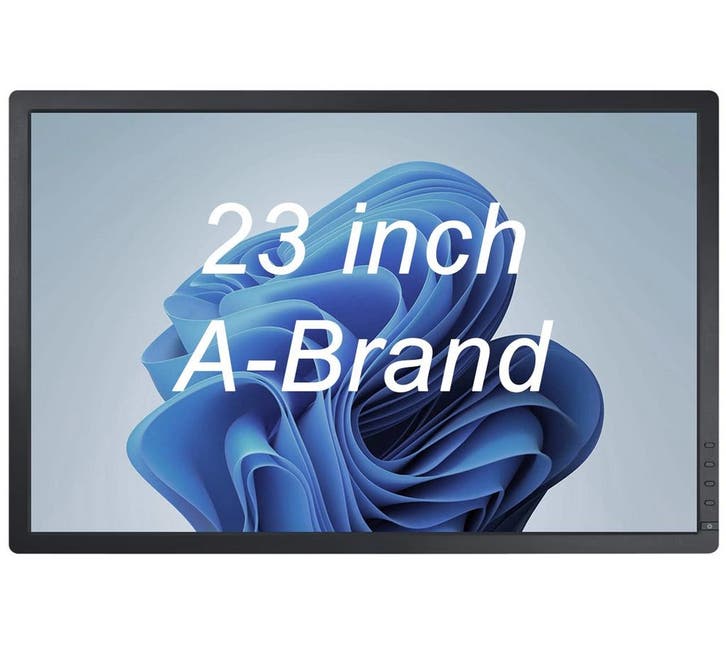 23 A-Brand Full HD Monitor met VESA - ZONDER STANDAARD + 2, Informatique & Logiciels, Moniteurs, Enlèvement ou Envoi