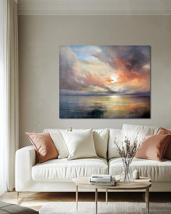Chrystian Milanowski - Sunset Waters II - XL, Antiquités & Art, Art | Objets design
