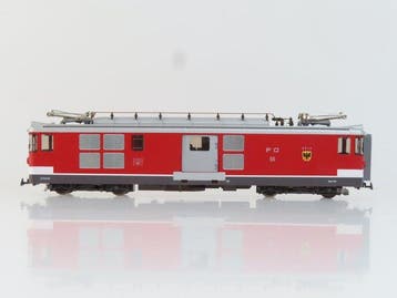 Bemo H0m - 1263 215 - Modeltrein motorwagen (1) - Bagage, Nieuw