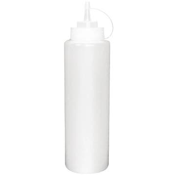 Doseerfles | Kunststof | Transparant | 227ml | Ø48x185(h)mm, Verzenden, Nieuw in verpakking