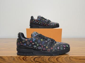 Louis Vuitton - LV Trainer Takashi Murakami Black - Sneakers