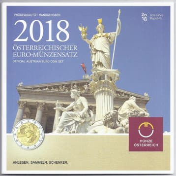 Coffrets Brillant Universel Autriche Österreich Euro munt.., Verzenden, België