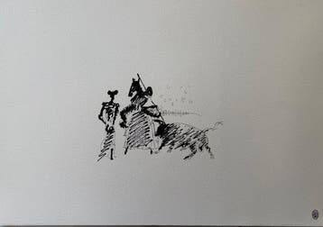 Jean Cocteau (1889-1963) - Corrida la pique, Antiquités & Art