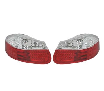 FEUX ARRIÈRE PORSCHE BOXSTER 986 96-04 LED ROUGE CHROMÉ, Verzenden, Nieuw