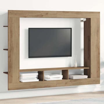 vidaXL TV Kast 152 x 22 x 113 cm artisanaal eikenkleurig, Huis en Inrichting, Verzenden, Nieuw