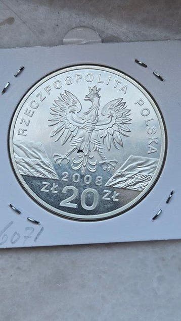 Polen. 20 Zlotych 2008 (Zonder minimumprijs)