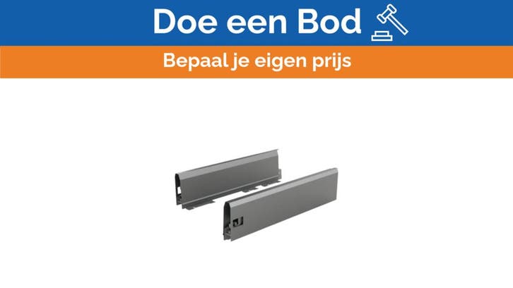 Bieden: Hettich Arcitech Drawer Runner Set 450mm, Sports nautiques & Bateaux, Accessoires navigation, Enlèvement ou Envoi