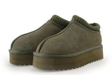 Colors of California Pantoffels in maat 37 Groen, Kleding | Dames, Schoenen, Verzenden, Zo goed als nieuw, Pantoffels of Sloffen