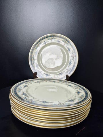 Bord (10) - Minton - Fine Bone China Plates - Grasmere