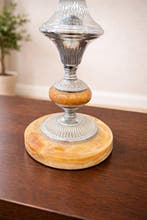 Nachtlampje - Verzilverd messing