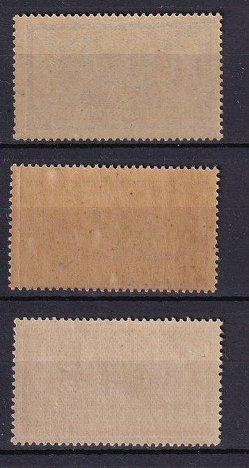 Frankrijk 1907 - Merson - Yvert n°143/145