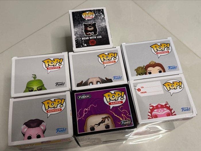 Funko - Funko Pop - Movies & Series Set - Lot of 7 pcs, Antiquités & Art, Antiquités | Jouets