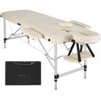 tectake Massagetafel 2 zones met matras en aluminium frame -, Verzenden