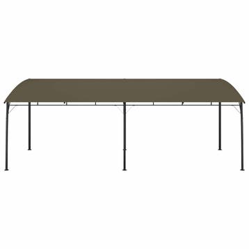 vidaXL Zonneluifel 6x3x2,55 m taupe, Verzenden, Nieuw