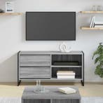 vidaXL TV Kast met lade Grijs Sonoma 100 x 36 x 49,5 cm, Verzenden, Nieuw