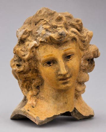 sculptuur, Testa di San Michele Arcangelo – produzione di