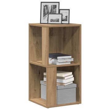 vidaXL Hoekkast 33x33x67 cm bewerkt hout artisanaal, Verzenden, Nieuw