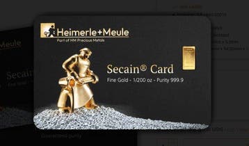 Wereld. Secain Heimerle und Meule - 1/200oz (.999) (Zonder