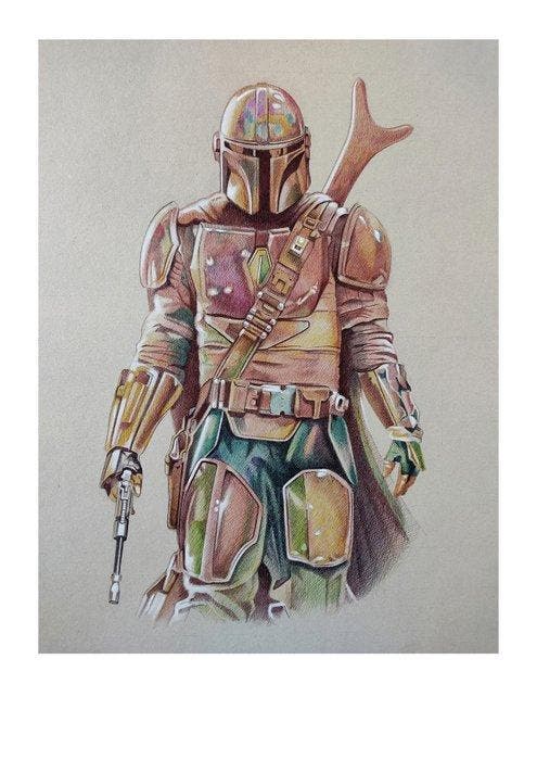 Miguel Ángel Alfaro Rey - Star Wars - Litografía - Set of 5, Verzamelen, Film en Tv