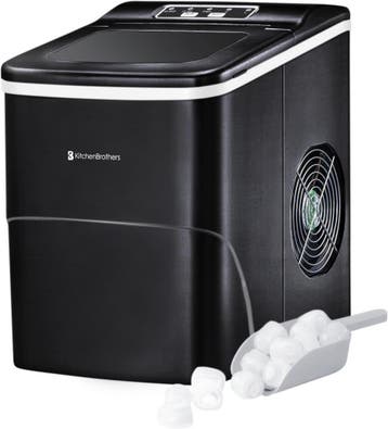 2dekans | KitchenBrothers IJsblokjesmachine – Incl. IJsschep, Ophalen of Verzenden