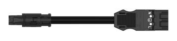 Câble Adaptateur WAGO MIDI ECA 3x2.5mm 3M Noir -, Verzenden