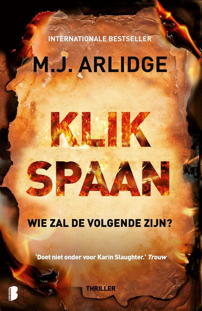 Klikspaan / Helen Grace / 4 9789022595671 M.J. Arlidge, Boeken, Thrillers, Gelezen, Verzenden