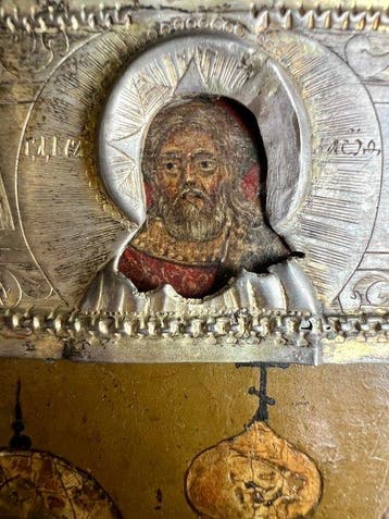 Icoon - Geboorte van de Maagd Maria - Russisch atelier -