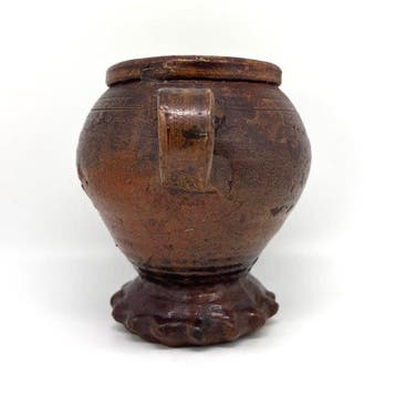Médiéval Grès Tasse rare de Raeren (Belgique) - Tasse