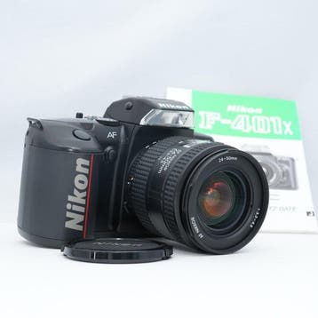 Nikon F-401X with AF Nikkor 24-50mm f/3.3-4.5 lens Analoge, Nieuw