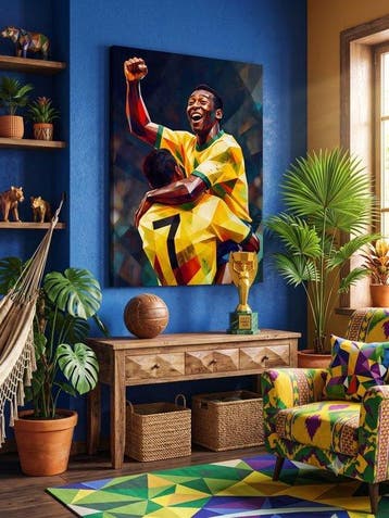 daveY - Pelé Geometric – O Rei: The Eternal Victory –, Nieuw