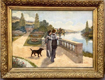 René Schmid (1889-1962) - La douceur du parc
