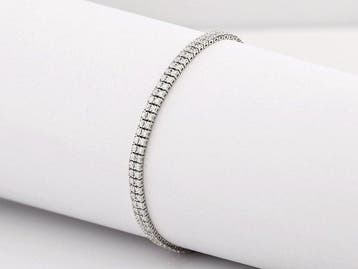Armband - 14 karaat Witgoud - 2.95ct. tw. Diamant, Nieuw