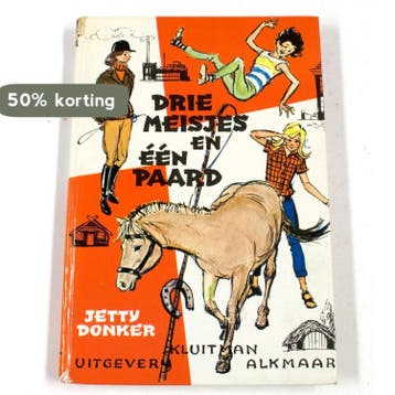 DRIE MEISJES EN EEN PAARD 9789020660784 Donker, Verzenden, Gelezen, Donker