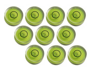 Set van 10 kleine waterpasjes, maat 9 (25x10 mm), Verzenden, Nieuw