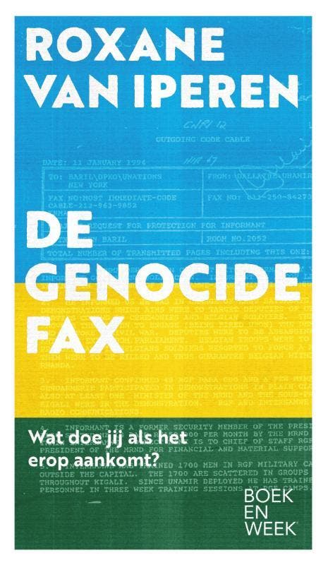 De genocidefax 9789059655478 Roxane van Iperen, Livres, Littérature, Envoi
