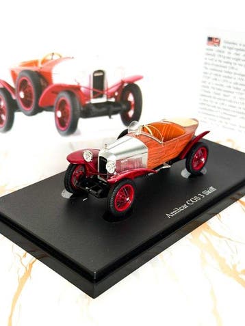 AutoCult 1:43 - Voiture miniature - Amilcar CGS 3 Skiff