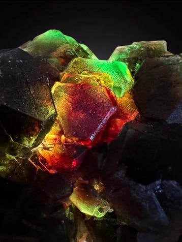 Fluorite fantôme de couleur rare Erongo, Namibie- 471 g