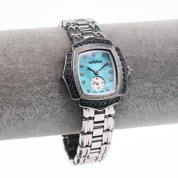 Geovani - Diamond Swiss Watch - GOL593-SS-D-9A - Zonder, Nieuw