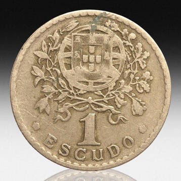 Portugal. 1 Escudo, Alpaca 1935 (Sans prix de réserve)