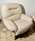 Busnelli - Fauteuil (2) - Wol - Fauteuils van wol, Antiek en Kunst